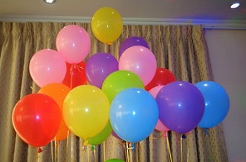 gas balloons